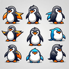 Fototapeta premium penguins