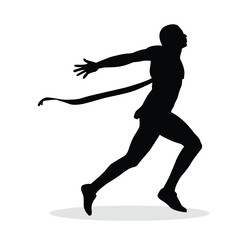 Athletic Silhouette, cute Athletic Vector Silhouette, Cute Athletic cartoon Silhouette, Athletic vector Silhouette, Athletic icon Silhouette, Athletic vector																									