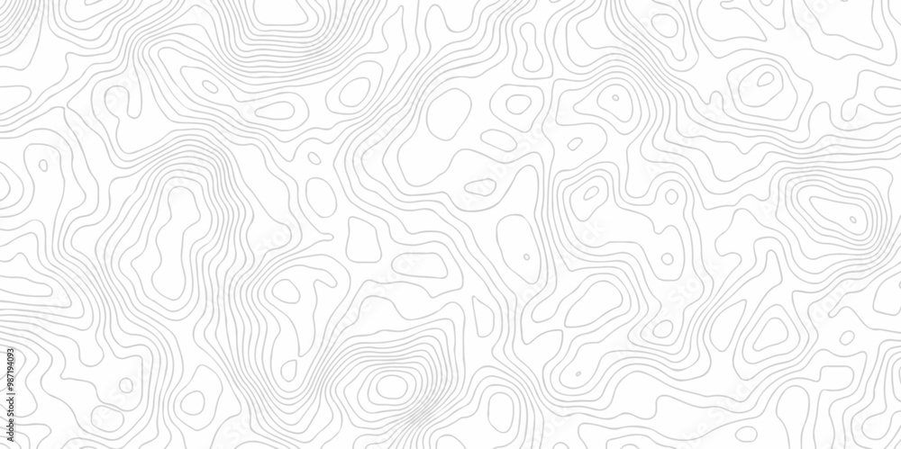 Poster the stylized height of the topographic map contour in lines and landscape isolated on transparent. b