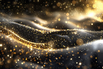 Soft Focus Gold Lights Design