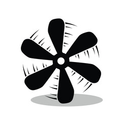 Fan Silhouette, cute Fan Vector Silhouette, Cute Fan cartoon Silhouette, Fan vector Silhouette, Fan icon Silhouette, Fan vector																									