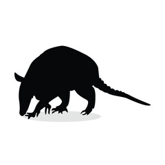 Armadillo Silhouette, cute Armadillo Vector Silhouette, Cute Armadillo cartoon Silhouette, Armadillo vector Silhouette, Armadillo icon Silhouette, Armadillo vector																									