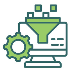 Obraz premium Curation Icon