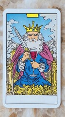 Majestic Fool Card in Baroque Splendor, vibrant colors illuminating vintage design, embodying adventure and spontaneity in a grand artistic setting