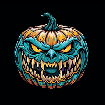 Zucca malefica di Halloween 02