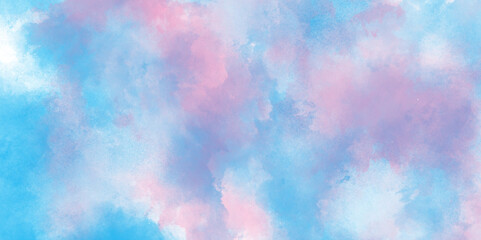 soft watercolor background with smoke or clouds, smoke texture with multicolor paints on it,  abstract colorful mixed color soft watercolor background, Watercolor paper texture background with clouds.