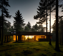 Country house aesthetic beautiful.generative ai