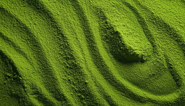 matcha powder background smooth texture