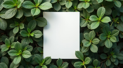 Book mockup Magazine cover mockup design. blank magazine mockup on green marble stone coffee table , shadow overlay, high contrast