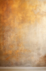 Fototapeta premium Abstract background texture, vintage transition from warm beige to dark brown, empty wall mockup template