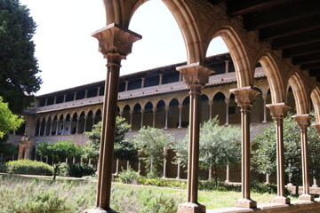 Monastery courtyard
