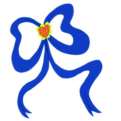 Blue Ribbon Illustration