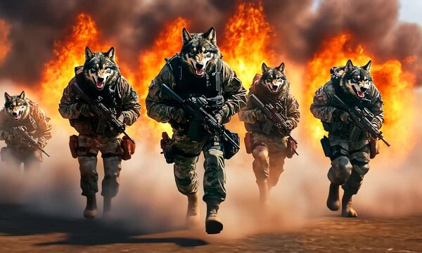 Wolf Soldiers in Action