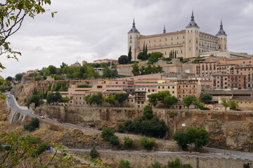 Cloudy day in the City of Toledo, Spain.