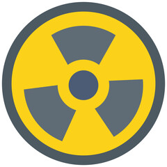 Obraz premium Nuclear Danger icon