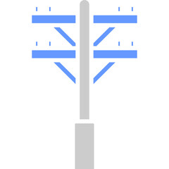Electric pol icon