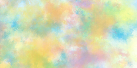 amazing colorful abstract texture of soft watercolor, watercolor paper texture background, Colorful watercolor art splashed background, grunge Texture of a lightly sized watercolor paper.