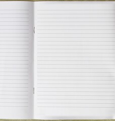 Blank notebook pages for writing and sketching ideas in your work.