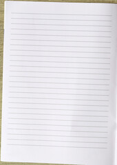 Naklejka premium Blank Notepad for Writing and Note-Taking