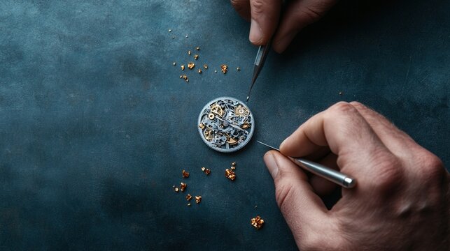 Precision Craftsmanship in Watchmaking Process