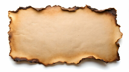Burnt edge brown paper sheet with copy space on background, brown, paper, burnt, edges, copy space, isolated,background