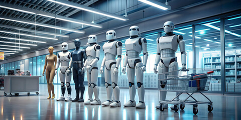 The future of retail trending robots and technology , Retail, future, technology, robots, Artificial Intelligence