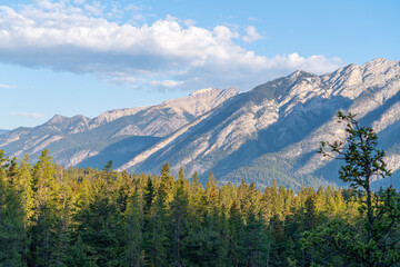 Scenic view of Banff National Park, Canada