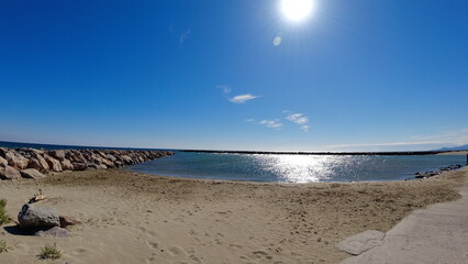 France Mediterranean in summer 2024