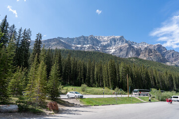 Scenic view around moraine lake area , Canada