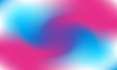 Pink blue white gradient blurred with grainy noise texture vector illustration background.