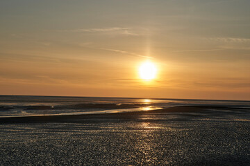 Sonnenuntergang Nordsee