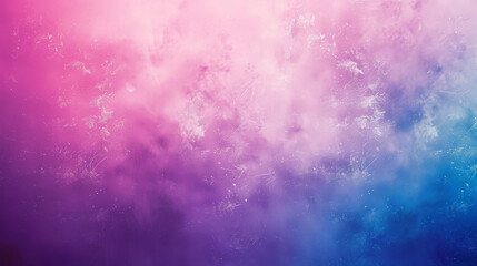 Obraz premium grainy purple blue and pink color gradient background
