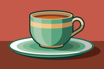  Cup plate vector art and illustration