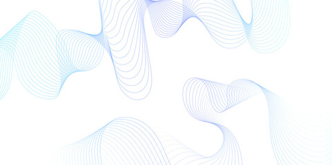 White wave curve lines banner background design. Abstract soft wave lines dynamic flowing blue light isolated background. Vector Illustration of the pink pattern of lines. stripes on white.	
