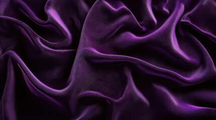 Obraz premium Textured velvet in dark purple, perfect for luxury and high-end product displays.