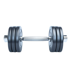 Naklejka premium High-Quality Dumbbell Isolated on transparent Background