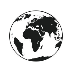 earth globe vector