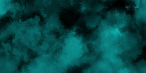 Black and teal pastel smoke abstract beautiful Background. Watercolor 5ea green grunge abstract painting stylist charming modern texture. Seamless Blue deep sea grunge texture vintage background.	
