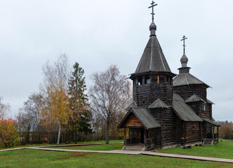 Suzdal. Vladimir region, Russia. Resurrection Church from the village of Patakino, Kameshkovsky...