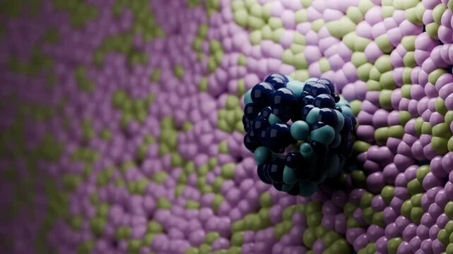 Tumor Cancer cell formation on healthy cell, CAR T CELL immunotherapy