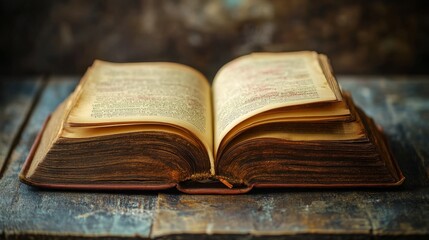 Obraz premium Each page is full of exciting stories, and each word is a secret waiting to be found. If you look closely, you'll see the deeper meaning behind them.