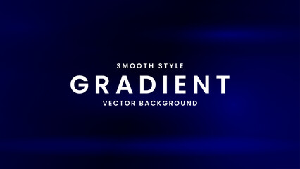 Smooth Blue Gradient Vector Background