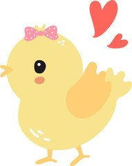 Cute chick