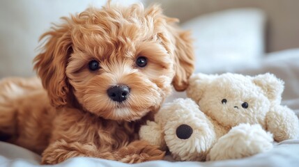 Teddy-dog --ar 16:9 --style raw --v 6.1 Job ID: d78841be-3fa2-4766-bb27-de50d20ad651