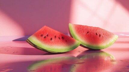 Slice of watermelon