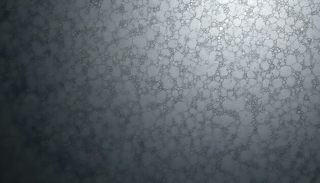 A detailed grey pattern created by bubbles appears like lace under soft lighting