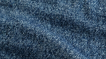 Naklejka premium close up of a blue denim fabric