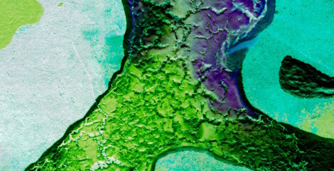 Aged Paper with Vintage and Grunge Texture Design Elements