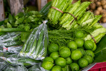 vegetables on market