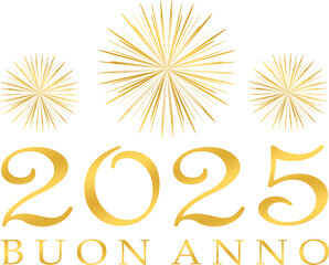 Obraz premium 2025 - buon anno